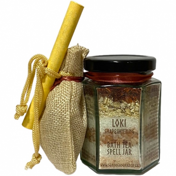 Loki (Shapeshifting) - Bath Tea Spell Jar